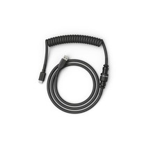 Glorious Coiled Keyboard Cable  Coiled USB C Cable Artisan Braided Cables for Me - £59.43 GBP