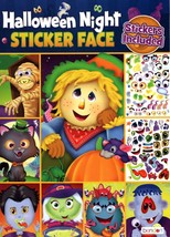 Spooky Sticker Face - Halloween Sticker Activity Book v7 - £5.48 GBP