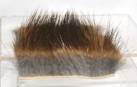 Muskrat Fur Piece Fly-Tying– Natural Medium Brown  #578 - €2,74 EUR