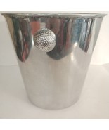 VTG Y2K MARIPOSA Brillente GOLF Ball Design Aluminum Large 9.5&quot; Ice Buck... - $191.54