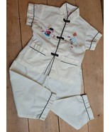 Vintage Plum Blossoms Size 2T Asian Chinese Embroidered Child’s Kimono 2... - €23,78 EUR
