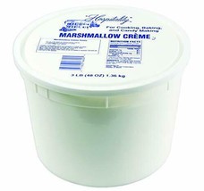 Hospitality Marshmallow Creme- Economy Size 3 lb. Tub - $28.66