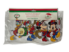 Disney Kurt Adler Santas World Mickey Mouse &amp; Friends Band Christmas Ornament - £9.44 GBP