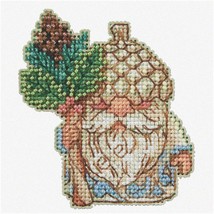 Woodland Gnome Cross Stitch Ornament Kit - Jim Shore 2023 - DIY Craft Project - - $43.51