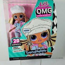 LOL Surprise OMG Trendsetter Fashion Doll with 20 Surprises NIB Blond Hat - £23.17 GBP