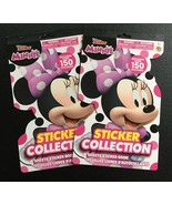 Children&#39;s Minnie Mouse Sticker Booklets- 4 Sheets Per Booklet, 2 Bookle... - €6,00 EUR