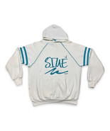 Vintage 80s Southern Illinois Univeristy Hoodie SIUE Velva Sheen L Sweat... - £23.31 GBP