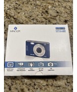 Minolta MND20-BL 2.7K Quad HD 2.9&quot; LCD 44 MP 16x Zoom Blue Digital Camera - $149.41 CAD