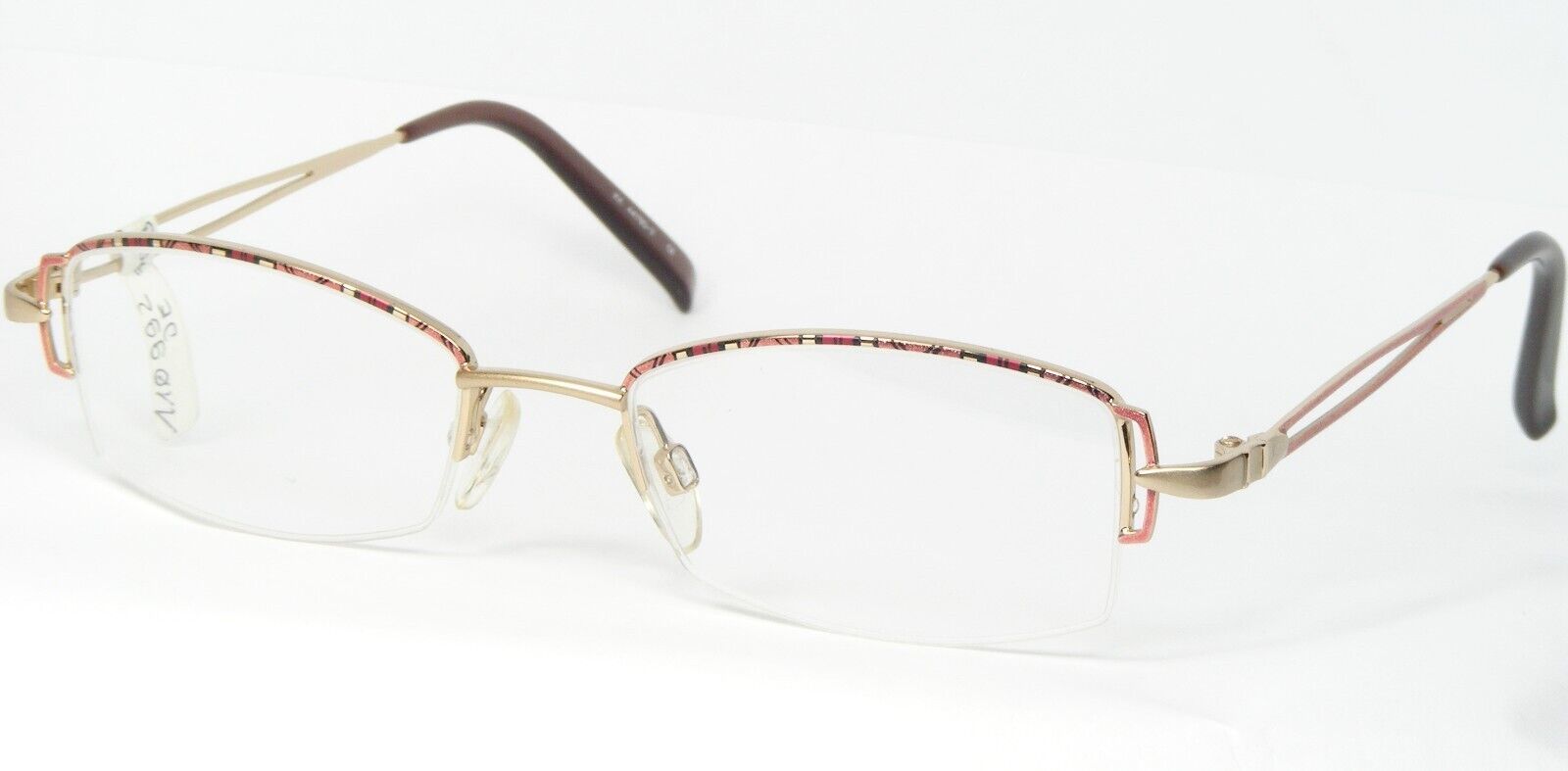 Vintage KK Eyewear Kk 44790-2 Oro Multicolor Único Gafas Marco 49-18-135 - £48.03 GBP