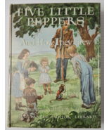 Five Little Peppers and How They Grew, 1948 Illustrated Junior Library - £24.86 GBP