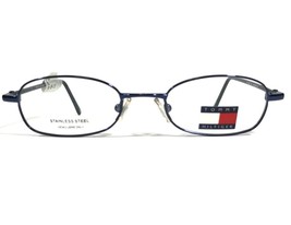 Tommy Hilfiger TH 2007 BL Kids Eyeglasses Frames Blue Round Full Rim 44-18-115 - $37.19