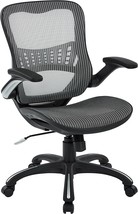Office Star Mesh Seat &amp; Back Manager&#39;S Chair, Grey - £189.20 GBP