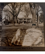 Revolutionary War Monument Lexington Common Massachusetts Keystone Stere... - $4.07 CAD