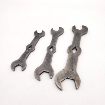 Vintage INDESTRO Stamped Steel Nut &amp; Tap Open Wrench 3/4, 5/8, 9/16, 1/2, 7/16 - $21.73