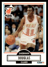 1990-91 Fleer #98 Sherman Douglas Miami Heat - £1.59 GBP