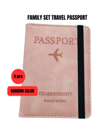 Family Set RFID Multi-Function Passport Holder PU Leather (4 pcs) - $85.99