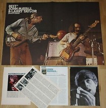 John Mayall 1970s Poster &amp; Clippings 1970s/00s Magazine Artikel Guitar M... - £7.96 GBP