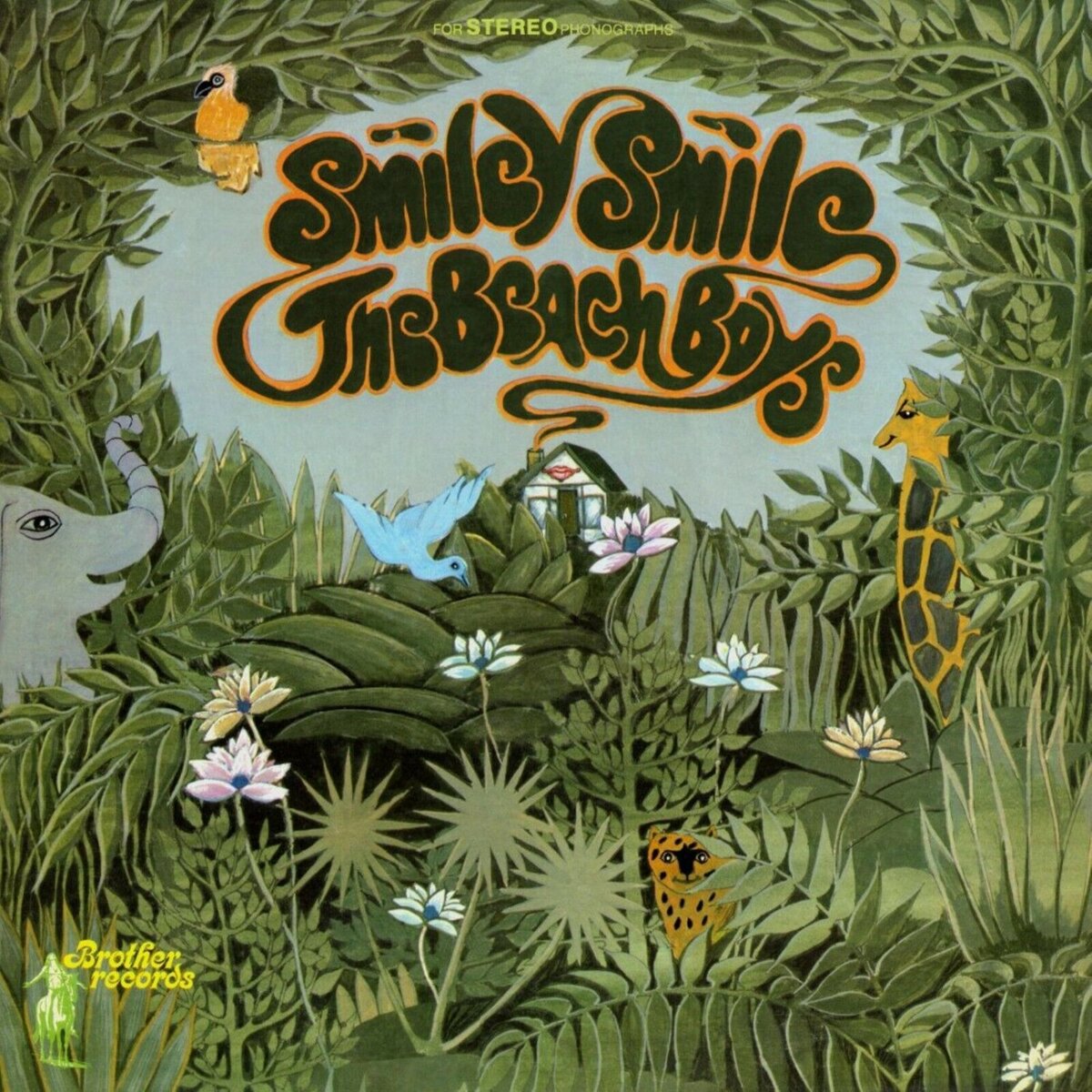 The BEACH BOYS Smiley Smile BANNER HUGE 4X4 Ft Fabric Poster Tapestry Fl... - $22.00