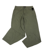 NEW Kut From The Kloth Womens sienna hi rise wide leg pants Olive Green ... - $67.90 CAD