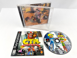 Vintage 1999  CTR Crash Team Racing PlayStation PS1 Black Label w/ Manual - $23.75