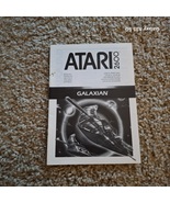 Atari 2600 Galaxian game manual in excellent condition  - $7.00