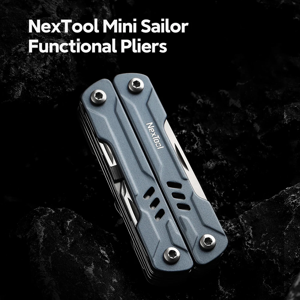 NexTool Mini Sailor 11-In-1 Multi-Function Tools 6.7cm Pocket Multitool Pliers M - £67.43 GBP