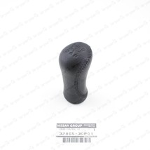 New Genuine Nissan 90-96 300ZX Z32 5 Speed Black Leather Shift Knob 3286... - $94.92