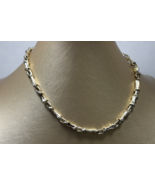 Tiffany & Co "Nature" Bamboo Link Chain Necklace, Vintage '96 Pouch - $1,326.15