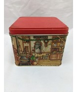 Vintage Potpourri Press Holiday Post Office Empty Tin - $21.99 CAD