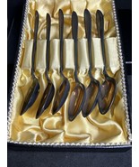 Set 6 Spoon Vintage KRUPP BERNDORF Amazing Colored Patina - $704.20 MXN