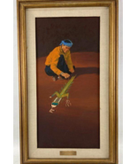 JOHN FARNSWORTH -NAVAJO KACHINA DOLL- ORIGINAL OIL PAINTING w/TURQUOISE ... - €6.866,95 EUR