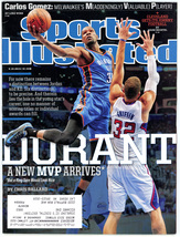 Sports Illustrated 2014 Kevin Durant Carlos Gomez Roy Hibbert Josh Burton - $5.00