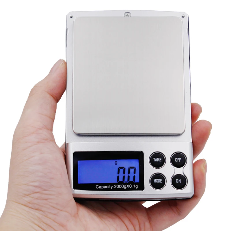 2000g * 0.1g 2Kg Digital Scales Mini Electric Balance Weight Pocket Scales Jewel - £170.22 GBP