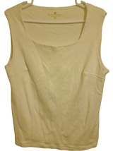 The Territory Ahead Women&#39;s Tank Top, Off White, Size 1X - $15.00