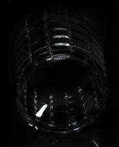 Faberge Metropolitan Black Crystal ice  Bucket NIB image 5