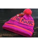 The North Face Ski Tuke IV Bright Pink Cuff Beanie Hat OS - £18.30 GBP