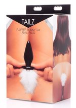 Tailz fluffer bunny tail glass anal plug - £41.54 GBP