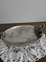 Cast floral butterfly metal bowl - £18.68 GBP