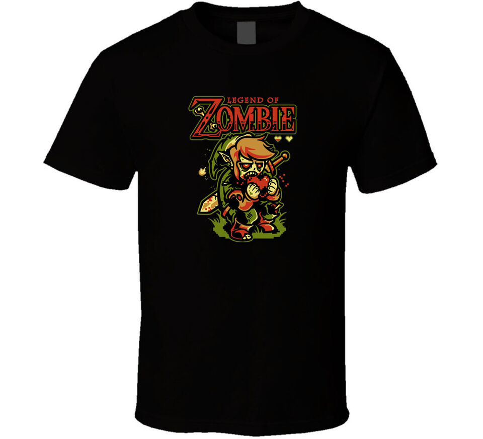 Legend of Zelda Zombie funny parody T-Shirt tee Unisex
