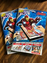 Crayola Color Alive Coloring Book!!!  LOT of 2!!!! - $12.99