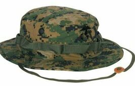 MIL-SPEC PLUS  MARPAT WOODLAND HOT WEATHER HUNTING FISHING BOONIE HAT TY... - $26.39