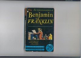 Autobiography Of Benjamin FRANKLIN--1939--1st Pb - £7.97 GBP