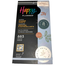 The Happy Planner Sticker Book Faith Mood Praise 883 Pieces - £14.41 GBP