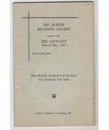 The SHAKER RELIGIOUS CONCEPT together with THE COVENANT, Hancock MA 1830 - $33.78 CAD