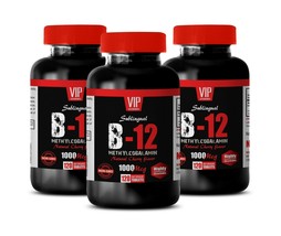 mood improvements - METHYLCOBALAMIN B-12 - brain booster supplements 3 BOTTLE - £30.85 GBP