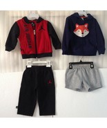 Baby Kids AIR JORDAN  Track Suit Size 18 M Blue Red Black Full Zip Jacke... - $411.55 MXN