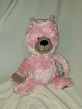 Circo 2012 Pink/tan Corduroy Stuffed Plush Animal Target Teddy Bear 8" 10" - £35.19 GBP