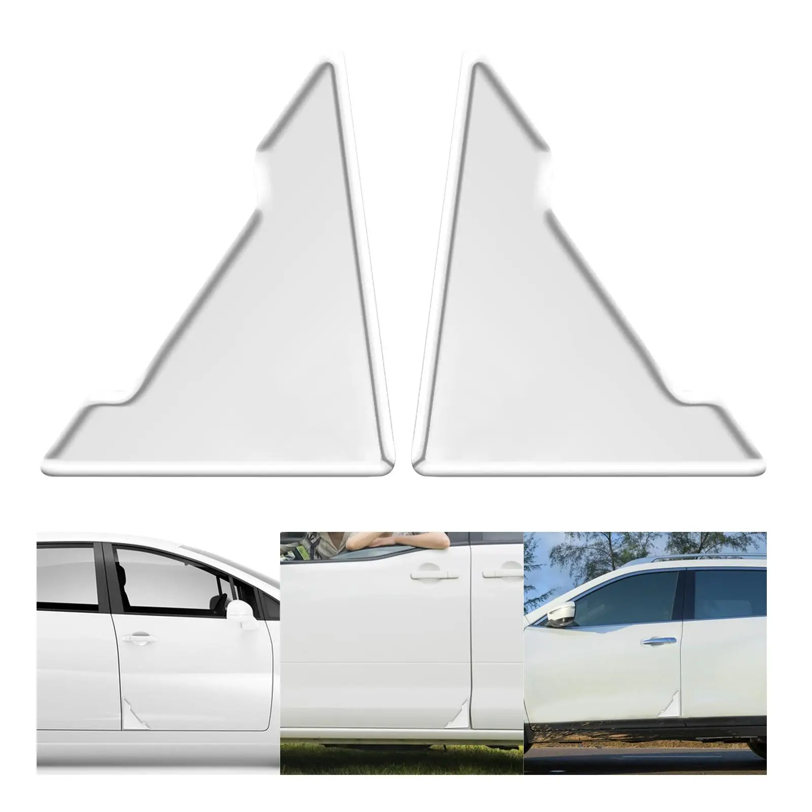 Universal Car Door Corner Edge Guards Silicone for Commercial Vehicles - Anti - £10.68 GBP