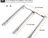 Grill Flavor Bars And Burners Replacement Kit For Weber Spirit E/S 310 3... - $62.68