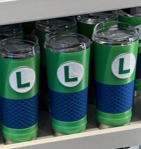 Universal Studios Parks Super Nintendo World Luigui Stainless Steel Tumbler - $53.99